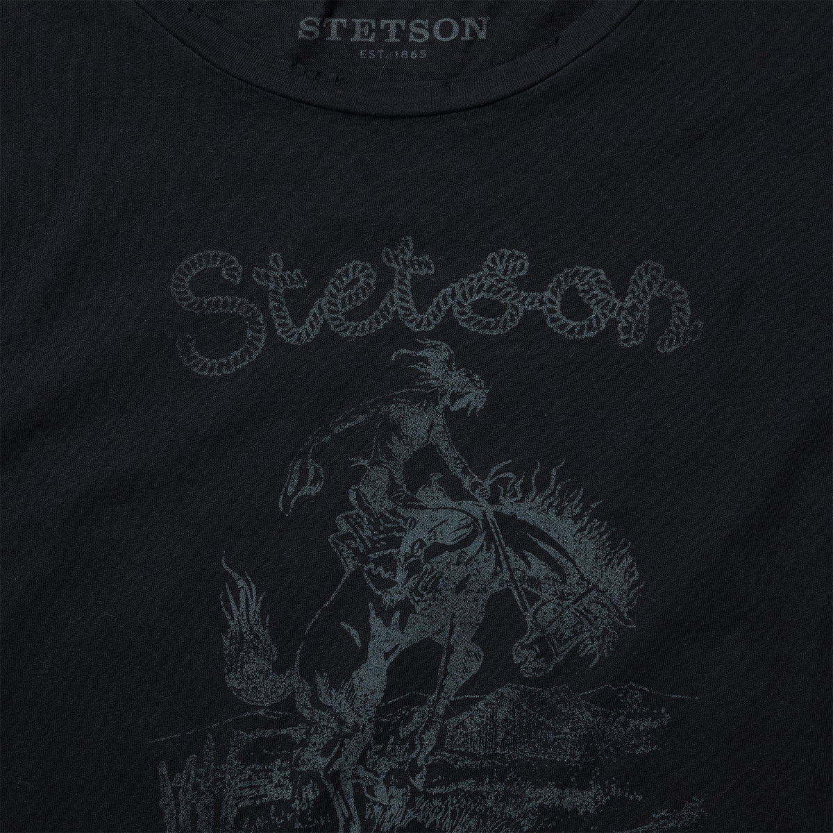 Stetson Bucking Cowboy Graphic Tee