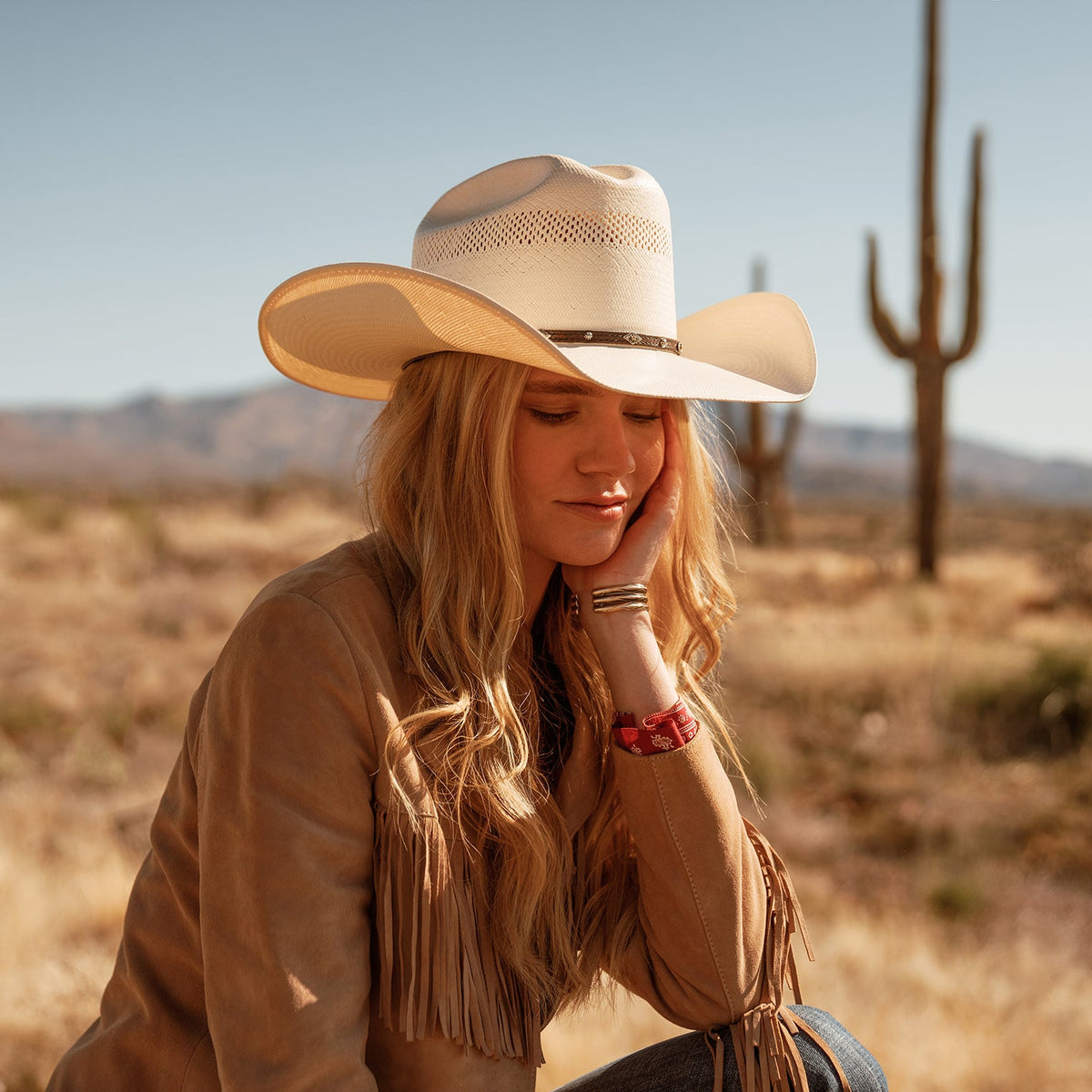 Stetson Lobo 10X Straw Cowboy Hat