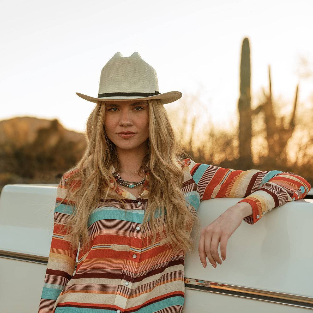 Stetson Open Road 6X Straw Cowboy Hat