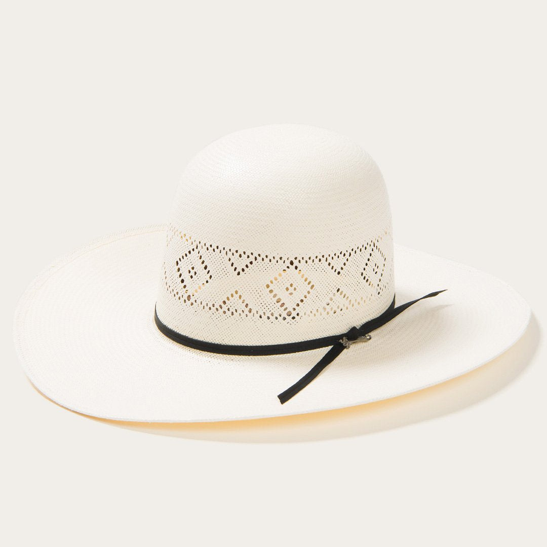Stetson Saddleman 20X Open Crown Straw Cowboy Hat