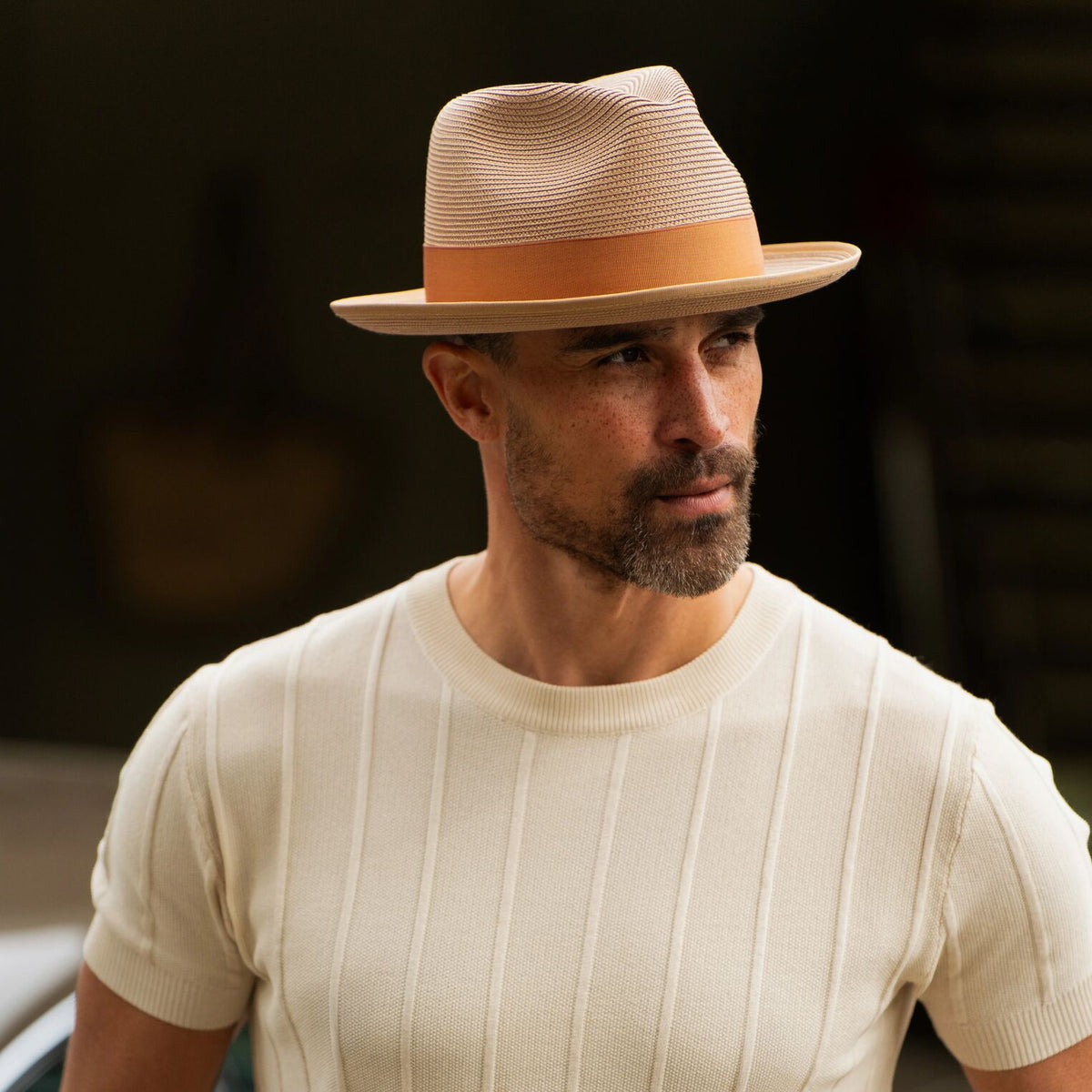 Stetson Latte Milan Fedora
