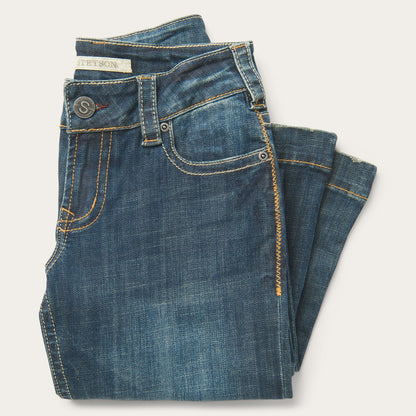 Stetson 214 City Trouser Jeans In Medium Wash