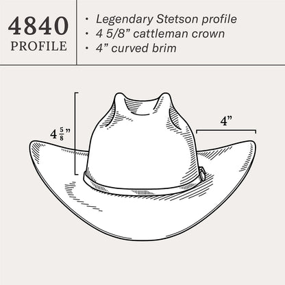 Stetson El Amo 500X Premier Cowboy Hat