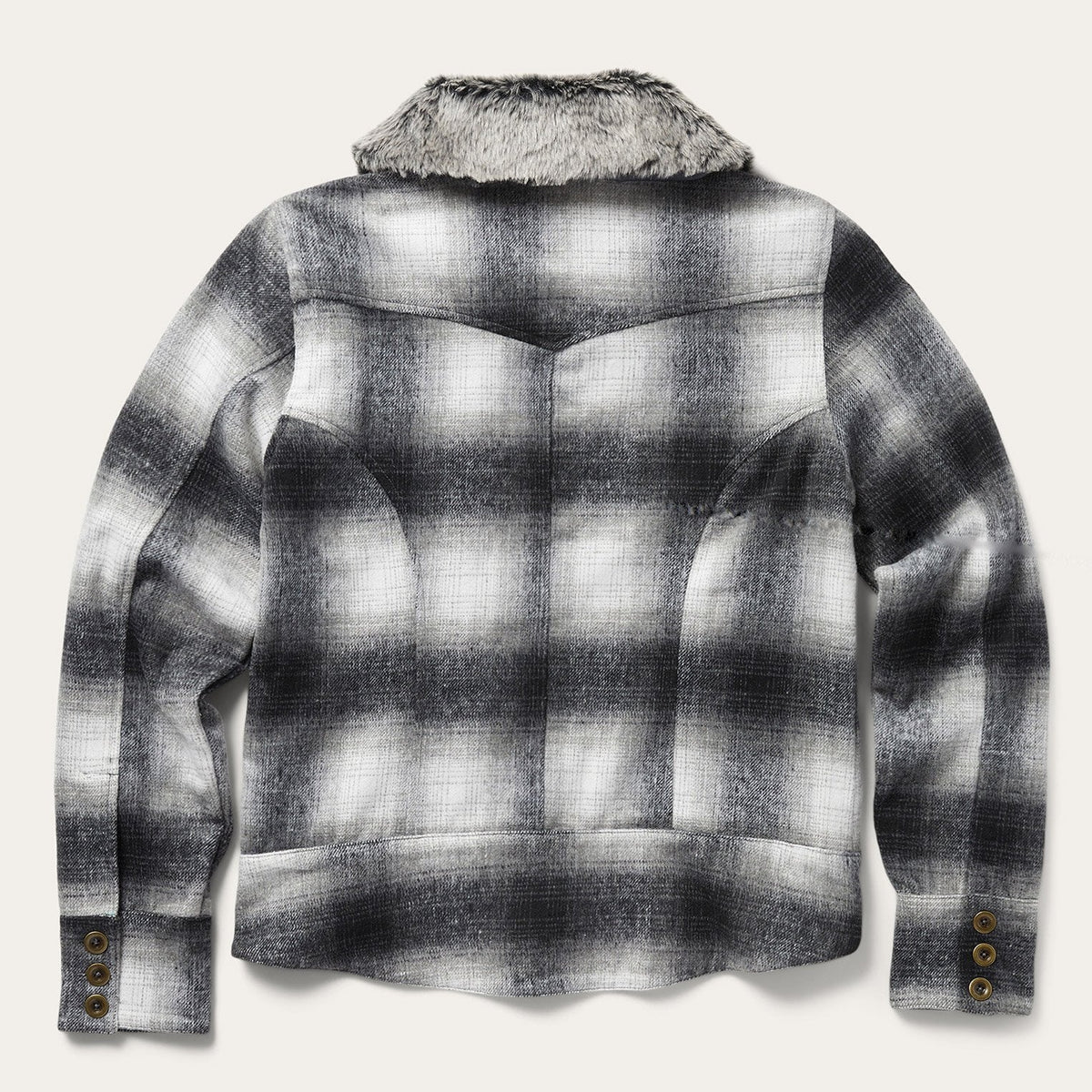 Stetson Plaid Cropped Jacket