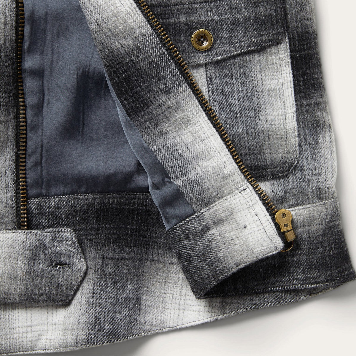 Stetson Plaid Cropped Jacket