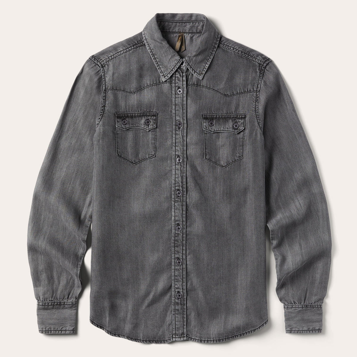 Stetson Boyfriend Fit Denim Shirt