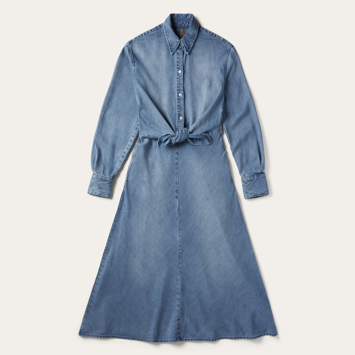 Stetson Denim Tie-Front Dress