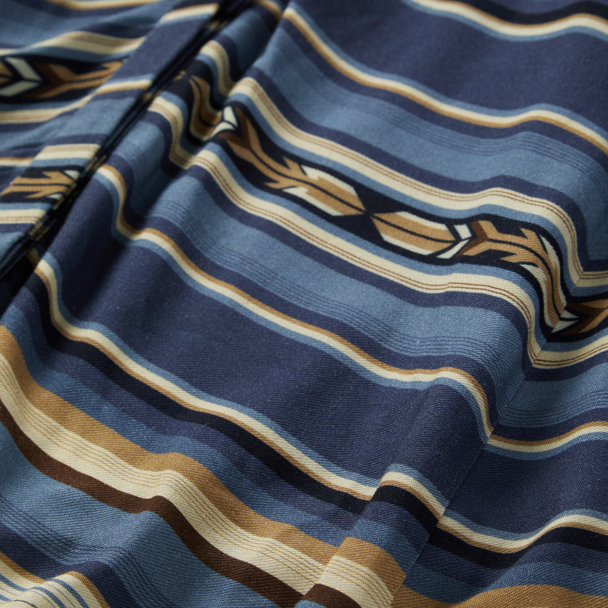 Stetson Indigo Serape Print Dress