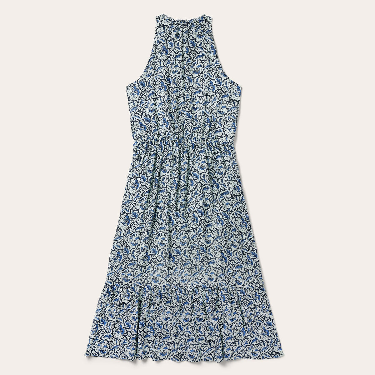 Stetson Indigo Tapestry Print Prairie Dress