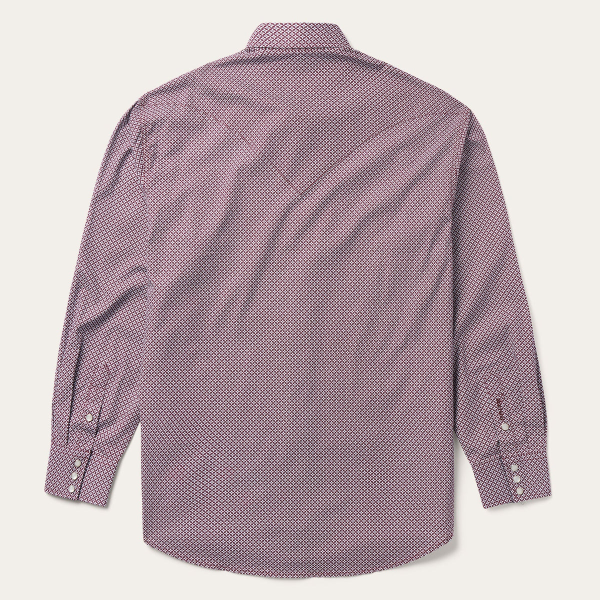 Stetson Four Point Geo Print Western Shirt
