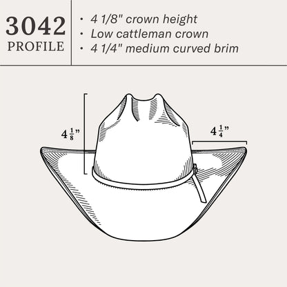 Stetson Hagerman 10X Straw Cowboy Hat