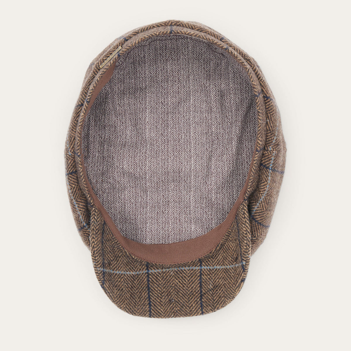 Stetson Wool Herringbone Hatteras Cap