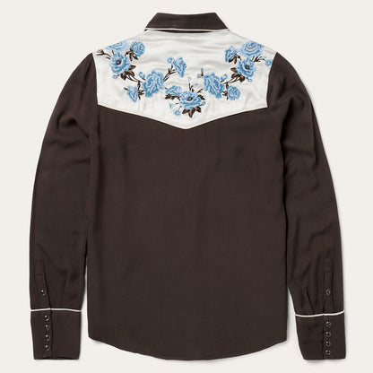 Stetson Embroidered Western Shirt