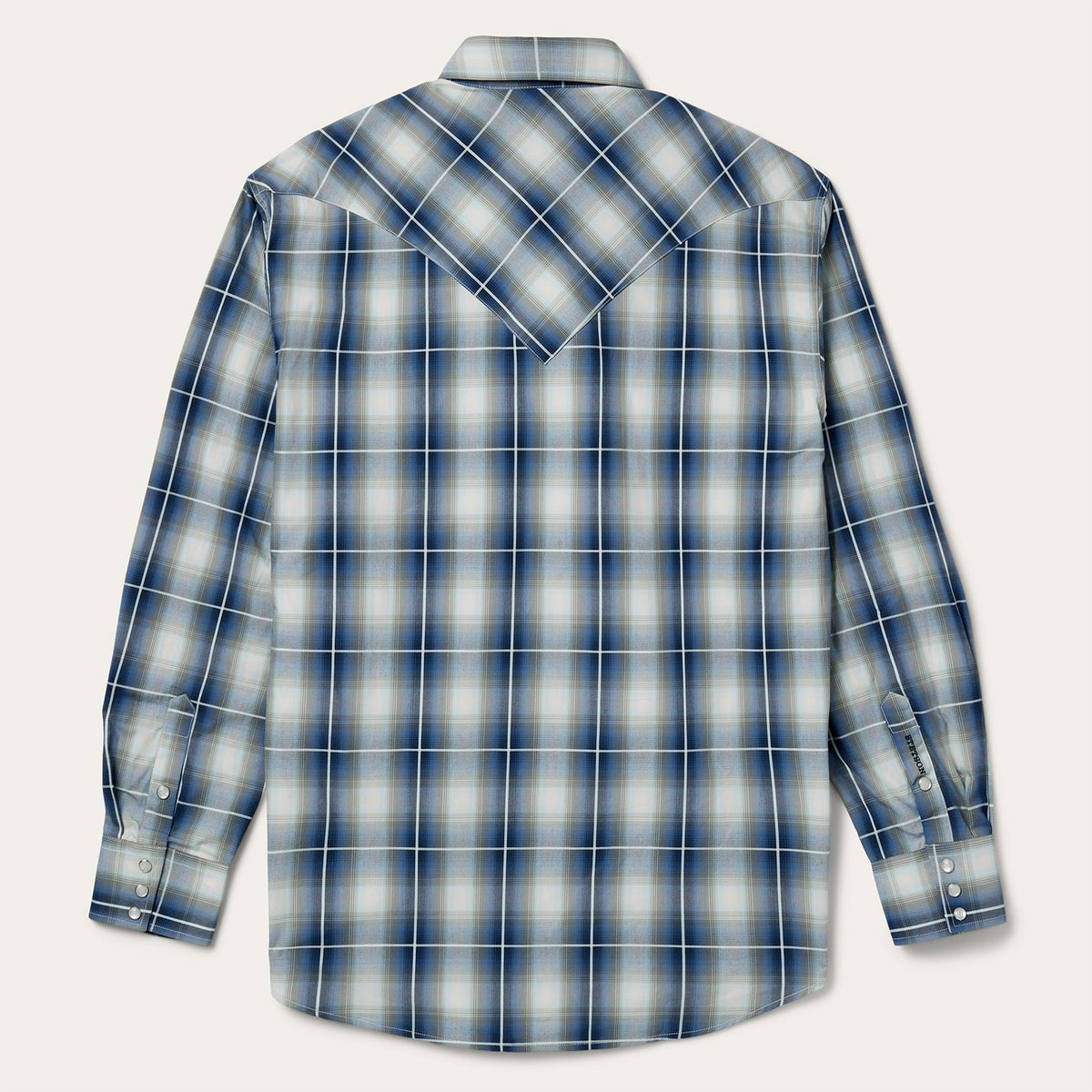 Stetson Crystal Plaid Western Shirt