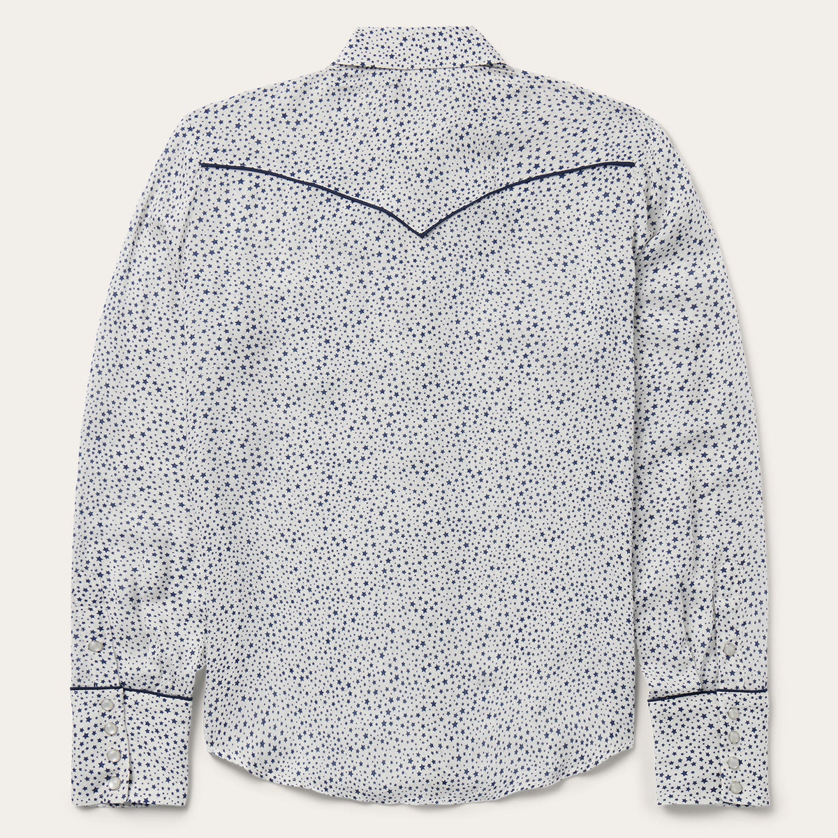 Stetson Stars Print Western Shirt