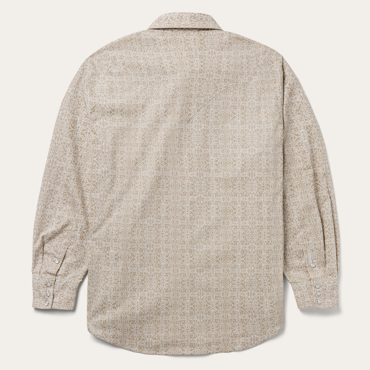 Stetson Medallion Print Western Shirt