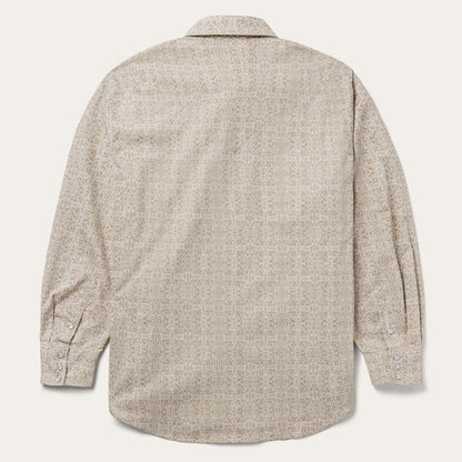 Stetson Medallion Print Western Shirt