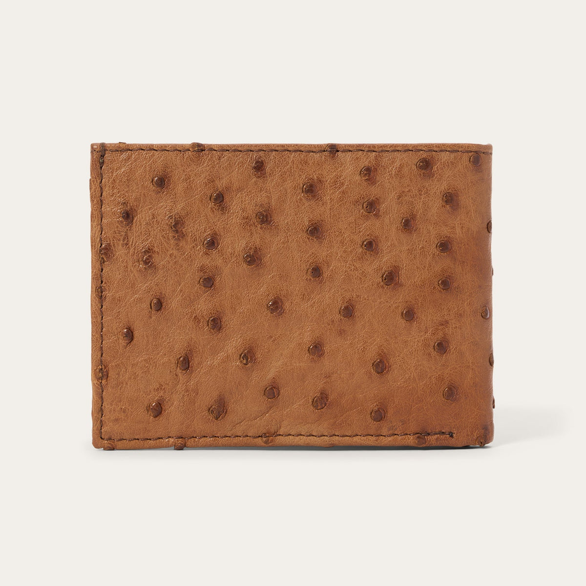 Stetson Ostrich Bi-Fold Wallet