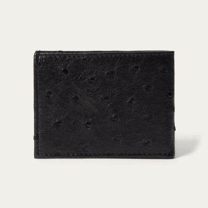Stetson Ostrich Bi-Fold Wallet