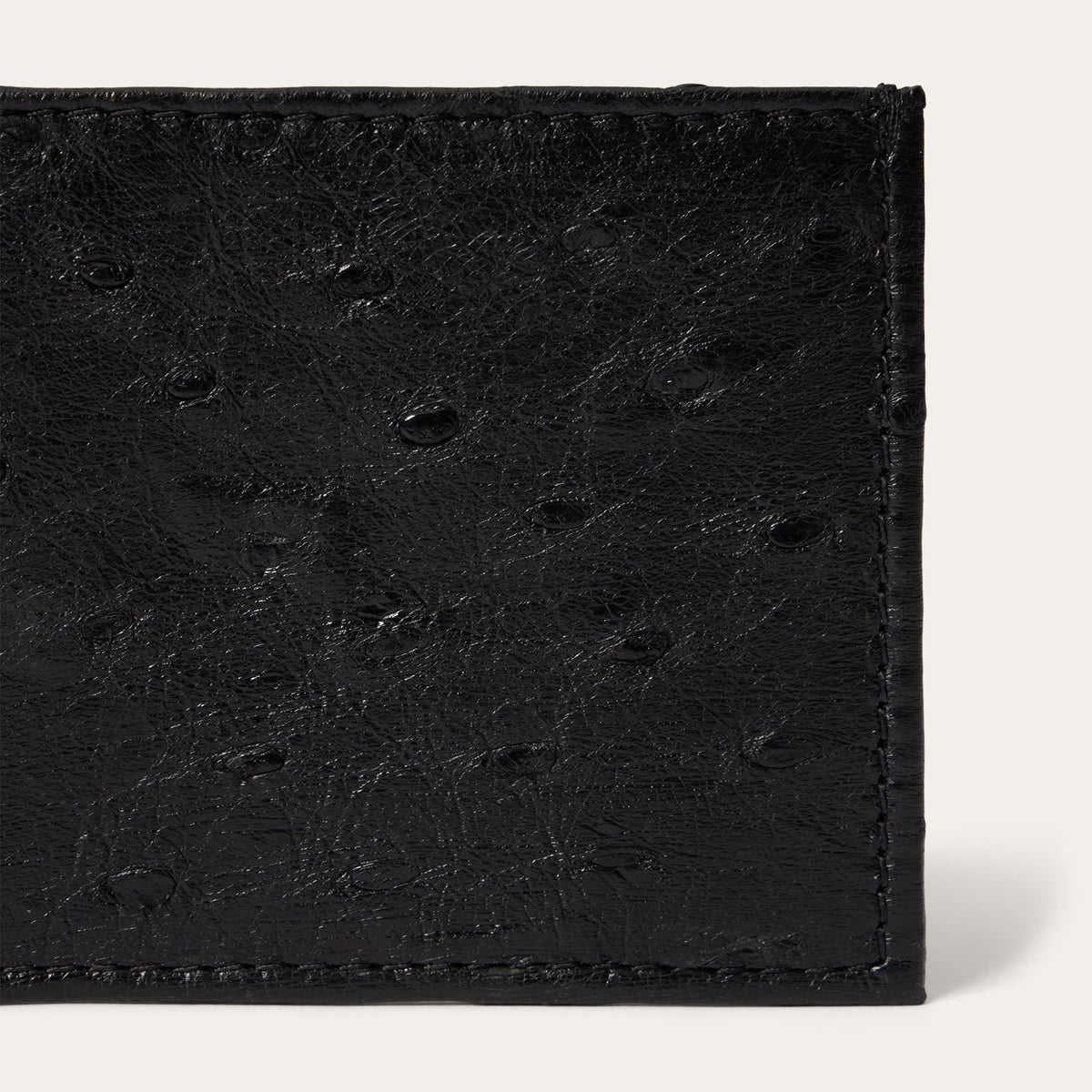 Stetson Ostrich Bi-Fold Wallet