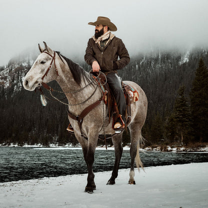 Stetson Suede Hooded Jacket