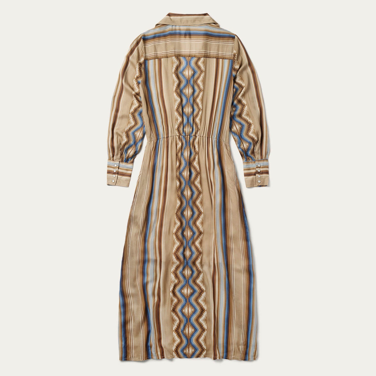 Stetson Sand Serape Print Dress