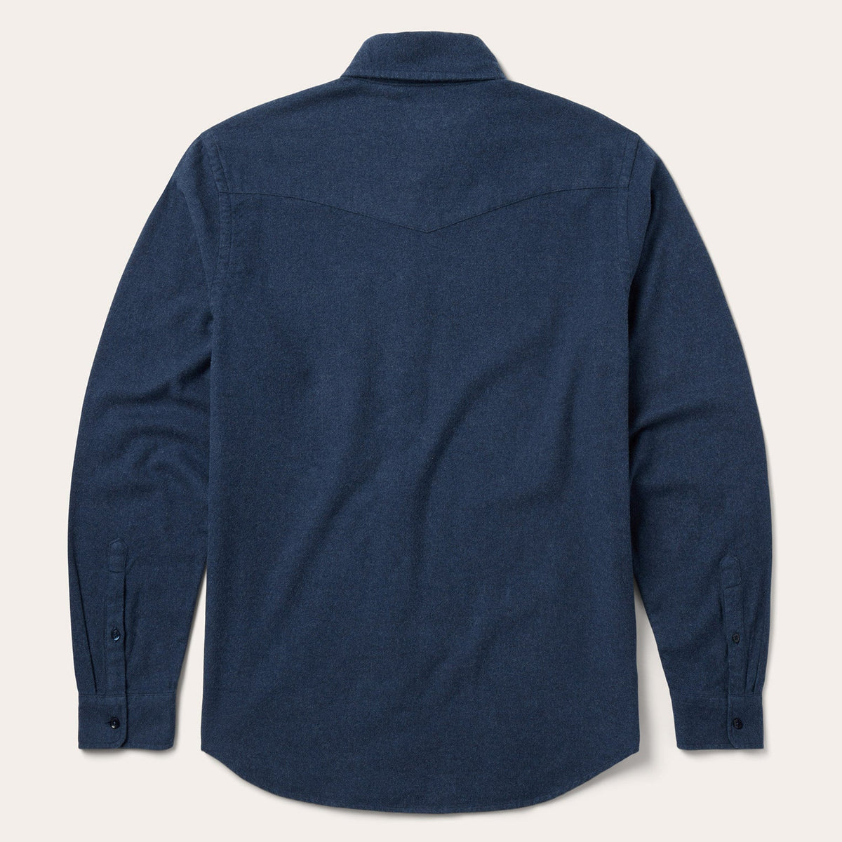 Stetson Heathered Flannel Button-Down Shirt