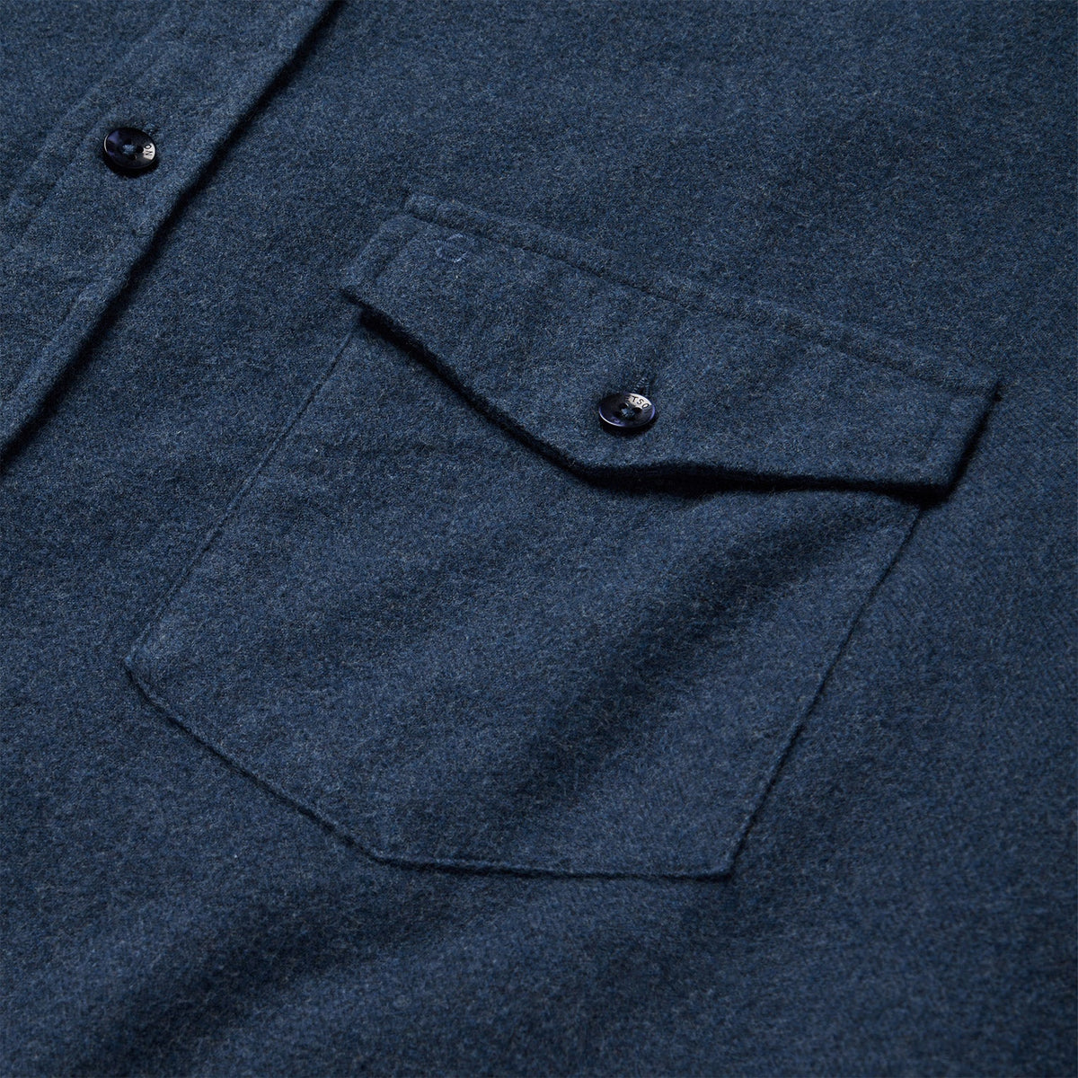 Stetson Heathered Flannel Button-Down Shirt