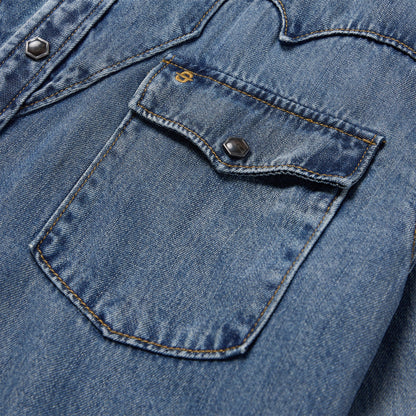 Stetson Retro Denim Western Shirt