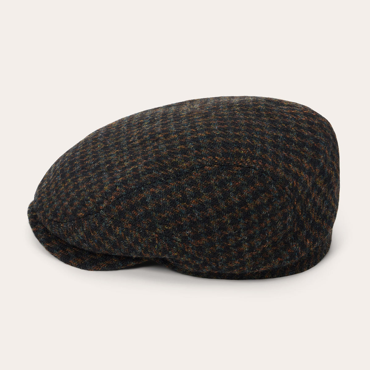 Stetson Harris Tweed Houndstooth Driver Cap