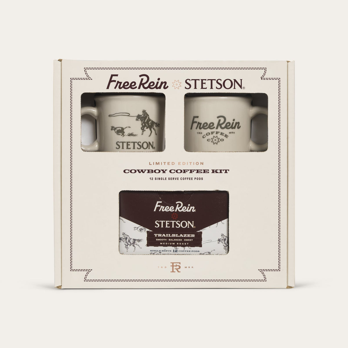 Stetson Stetson X Free Rein Cowboy Coffee Pod Kit