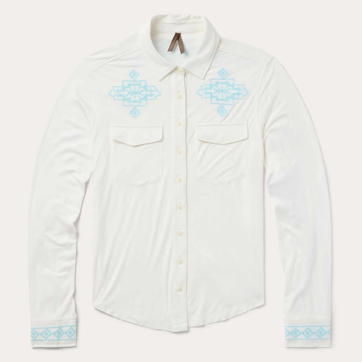 Stetson Embroidered Modal Western Shirt