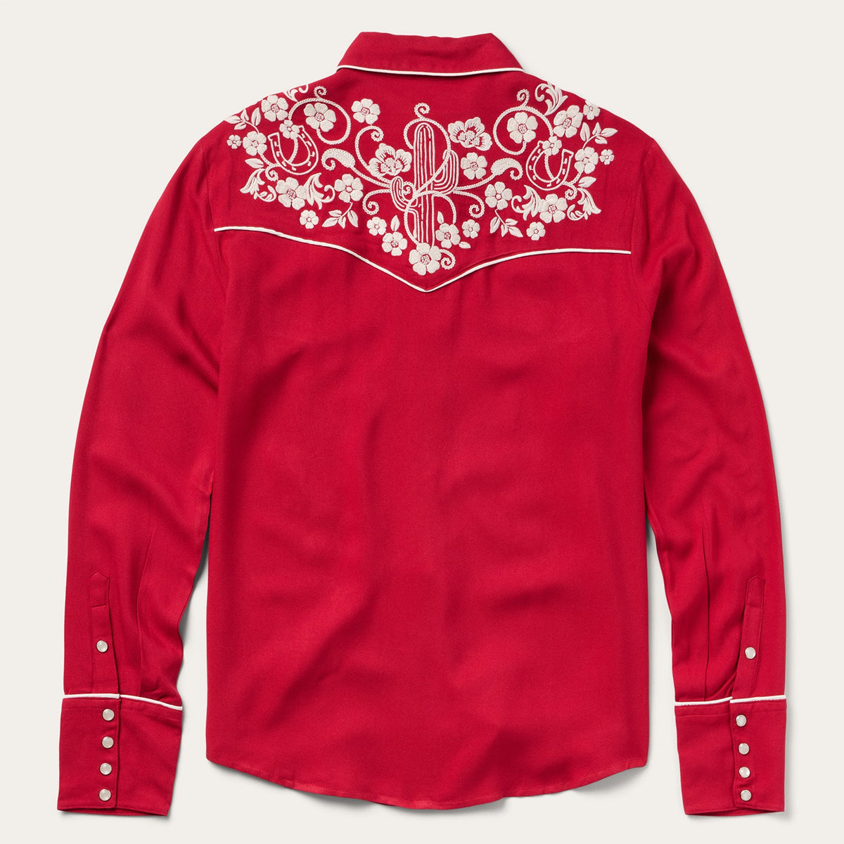 Stetson Embroidered Retro Western Shirt