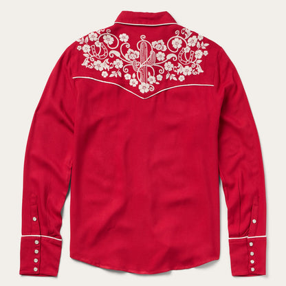 Stetson Embroidered Retro Western Shirt