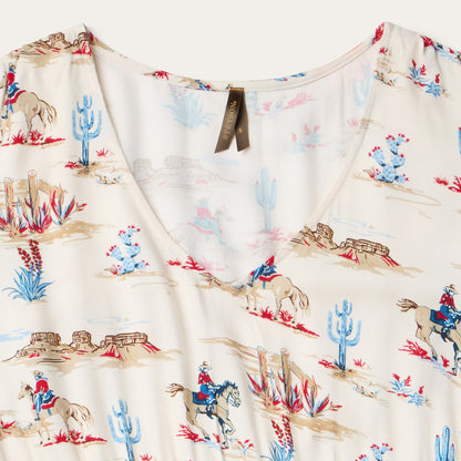 Stetson Desert Trails Print Prairie Dress