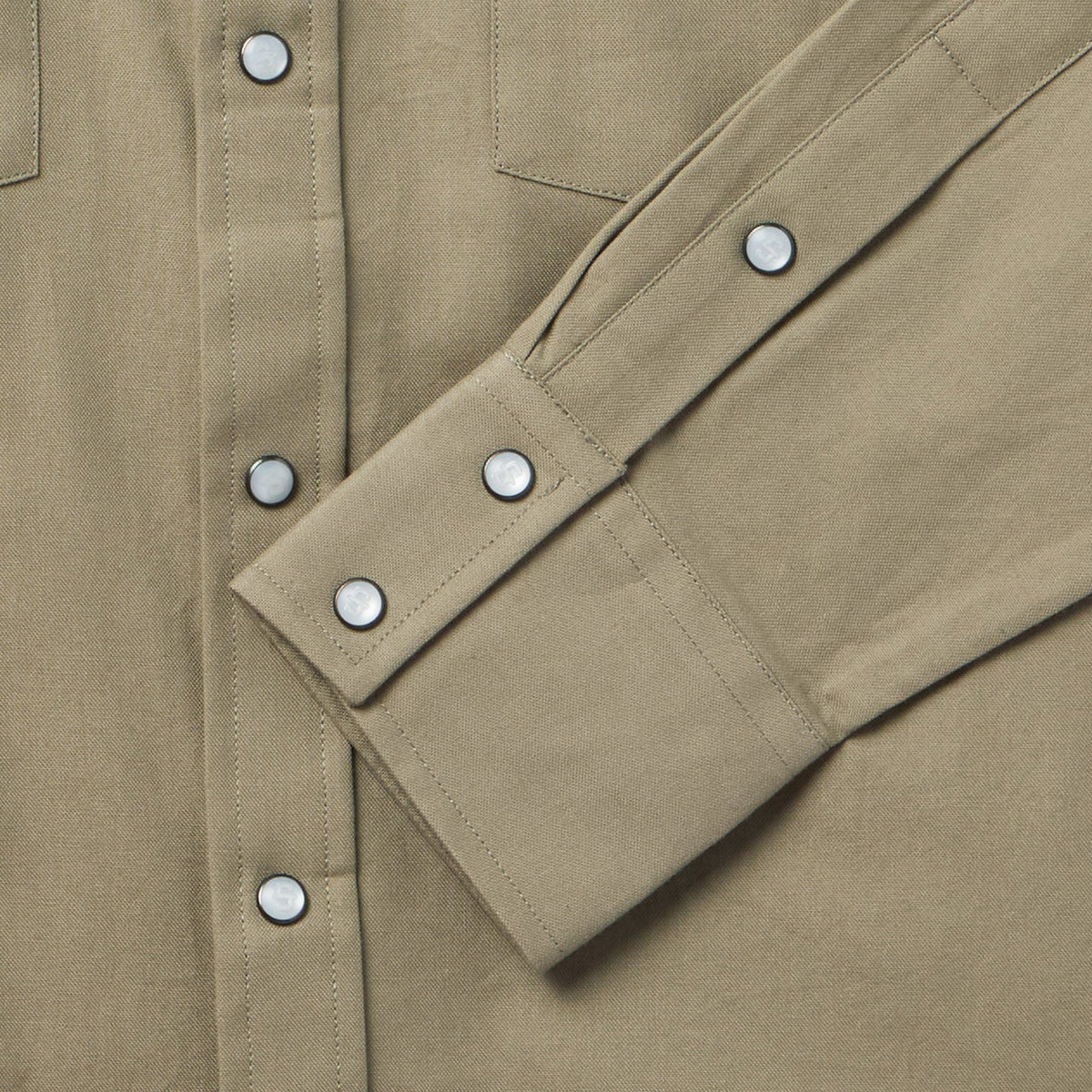 Stetson Olive Oxford Western Shirt