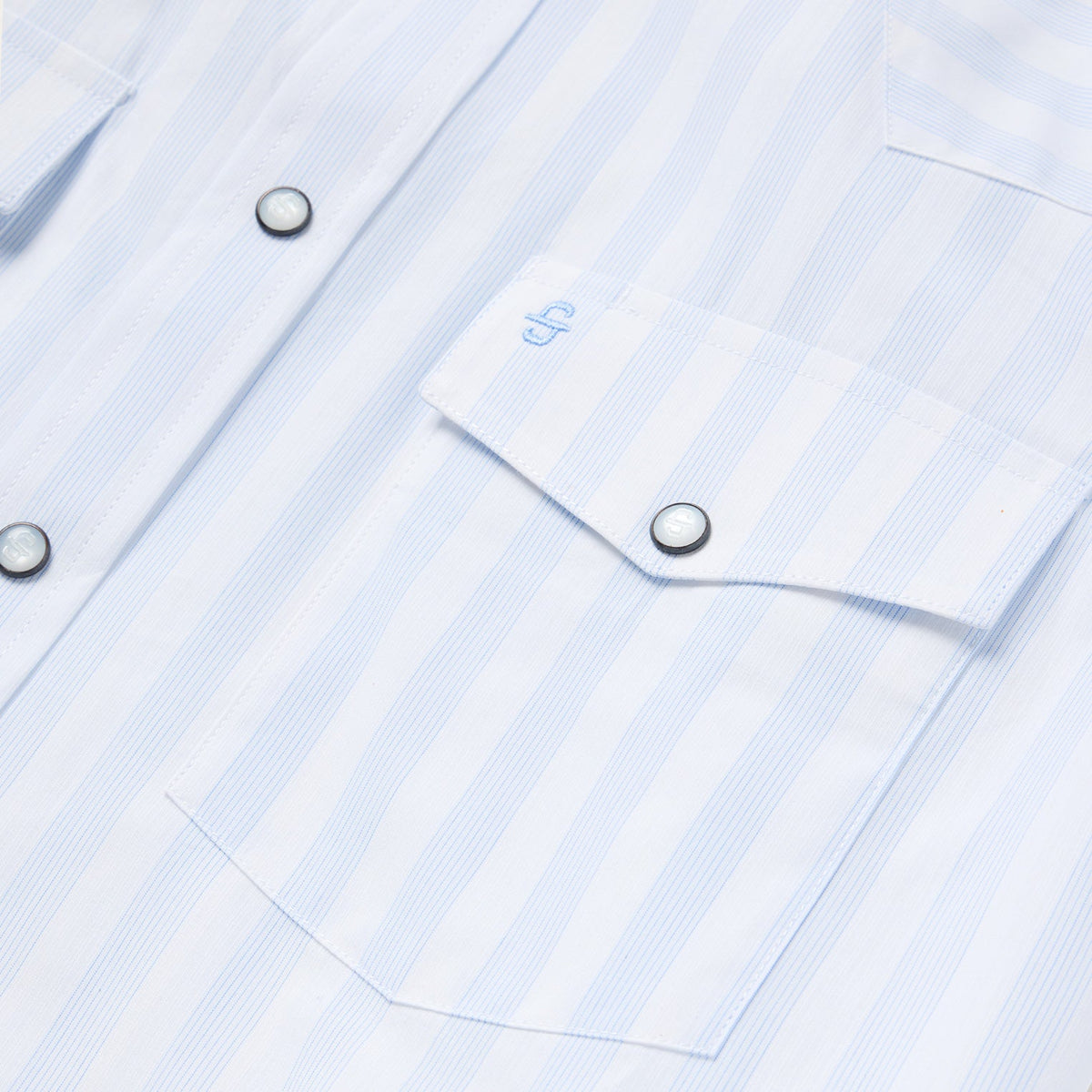 Stetson Stripe Oxford Western Shirt