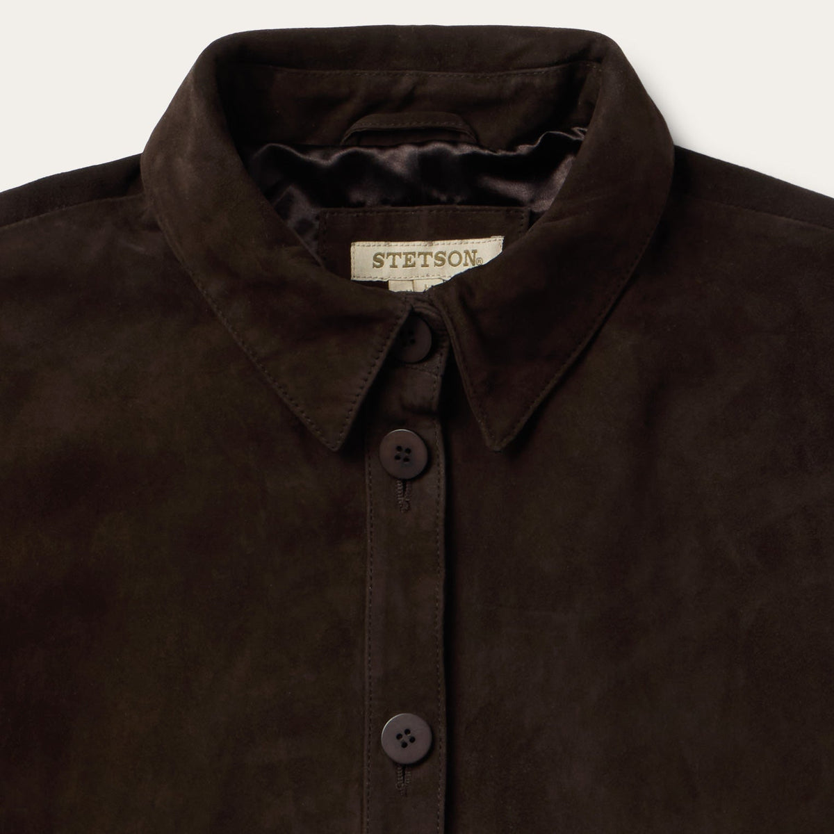 Stetson Two Pocket Fringe Suede Jacket