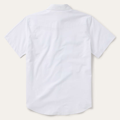 Stetson White Oxford Short Sleeve Western Shirt