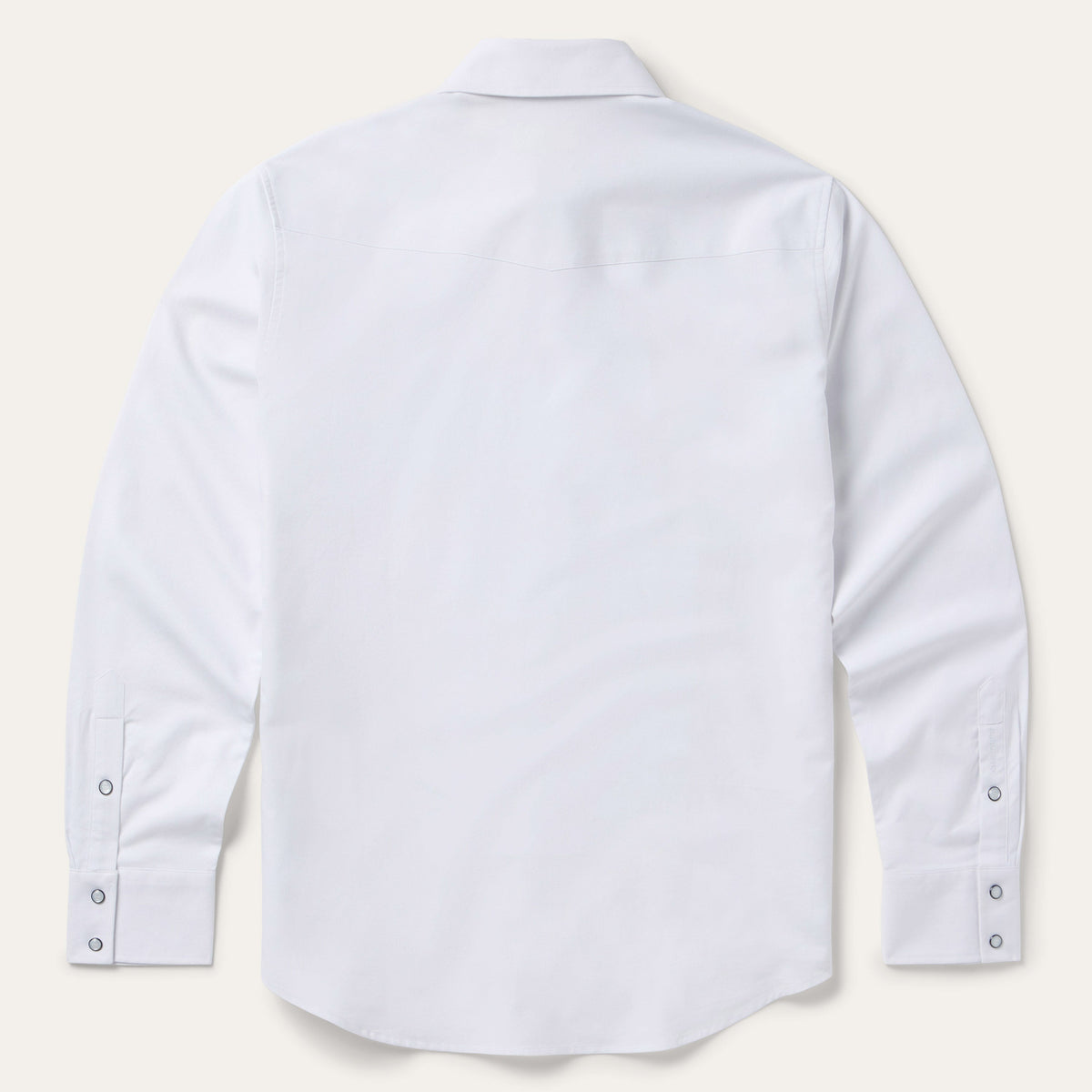 Stetson White Oxford Western Shirt