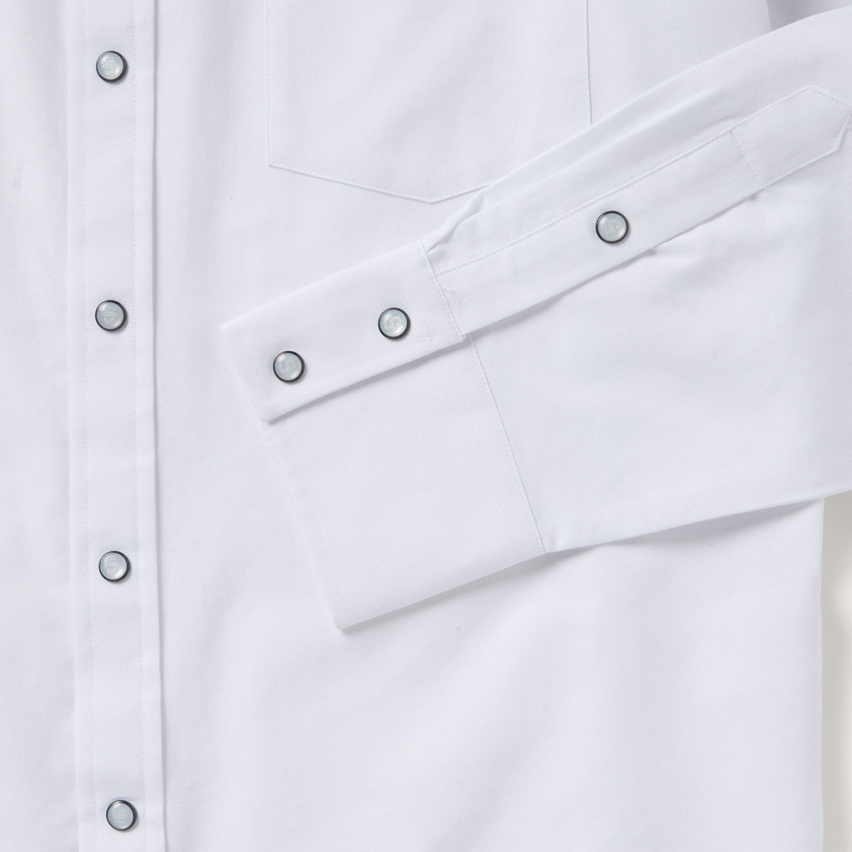 Stetson White Oxford Western Shirt