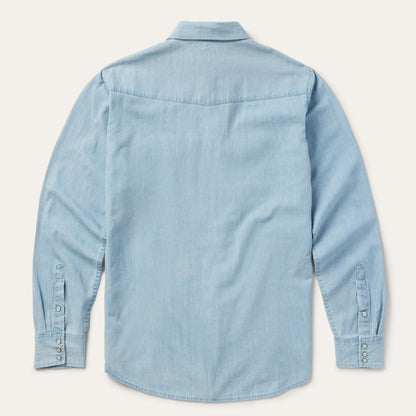 Stetson Chambray Oxford Western Shirt