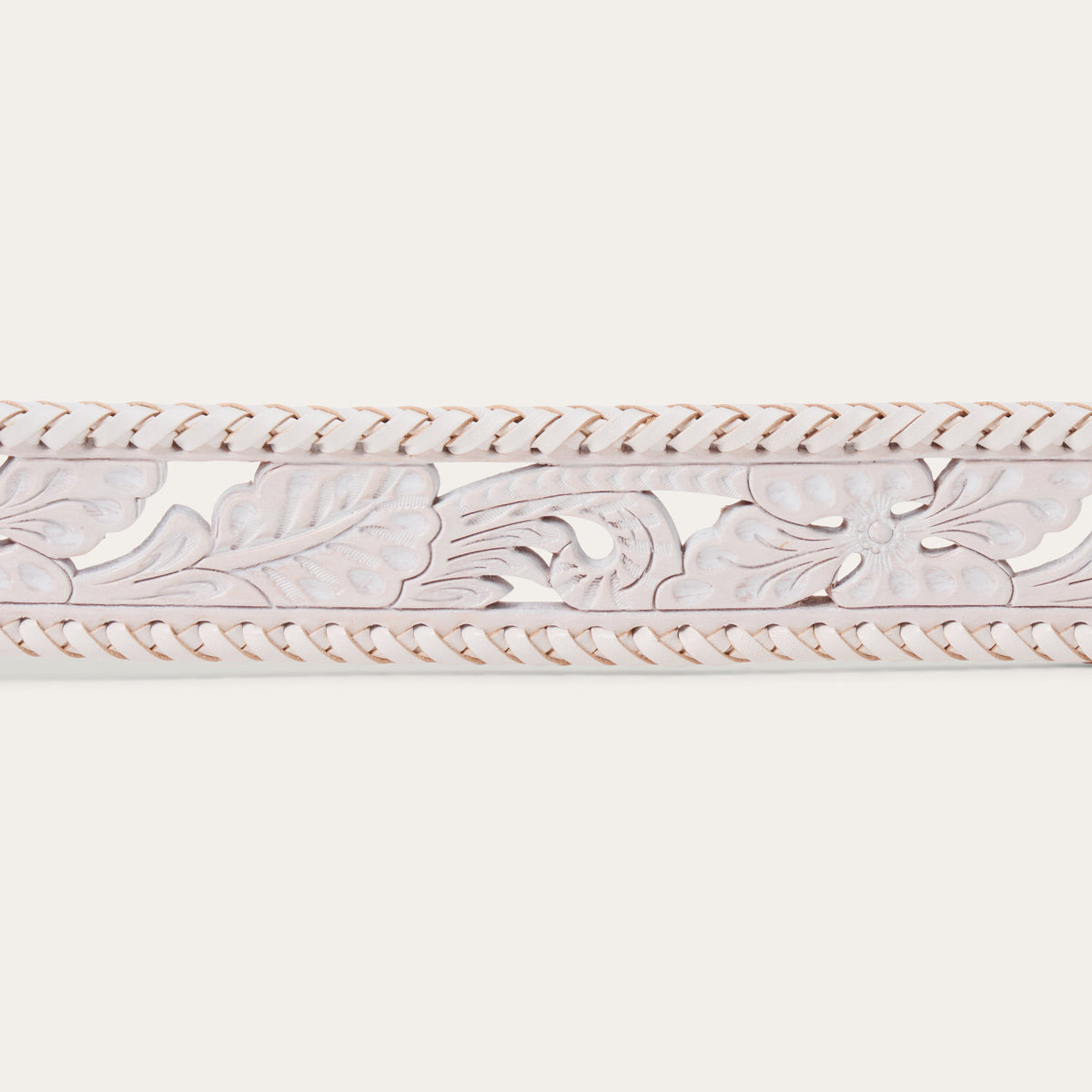 Stetson Tooled Laced Edge Belt