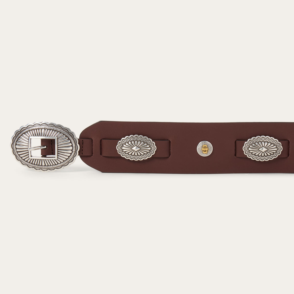 Stetson Southwestern Concho Wide Belt