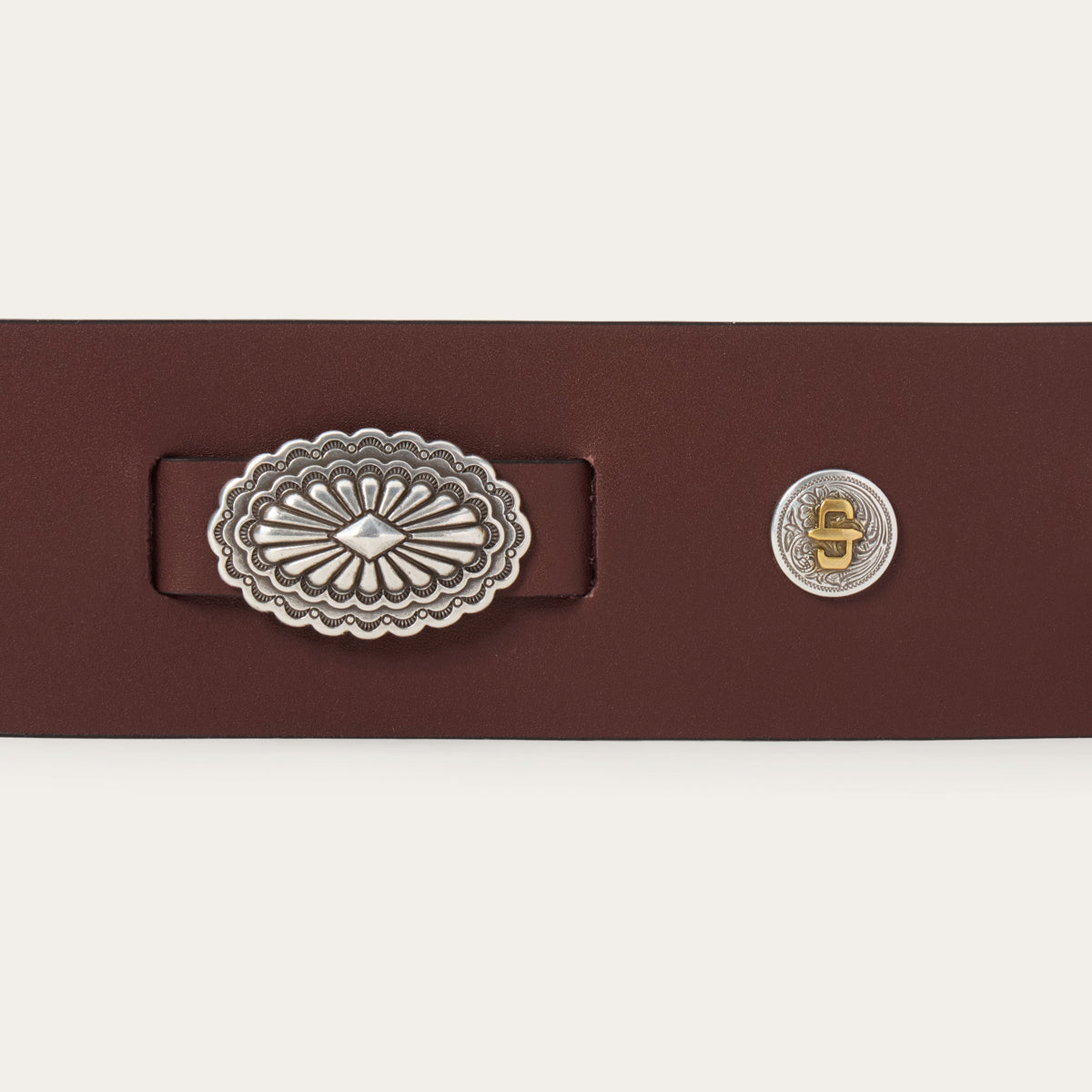 Stetson Southwestern Concho Wide Belt